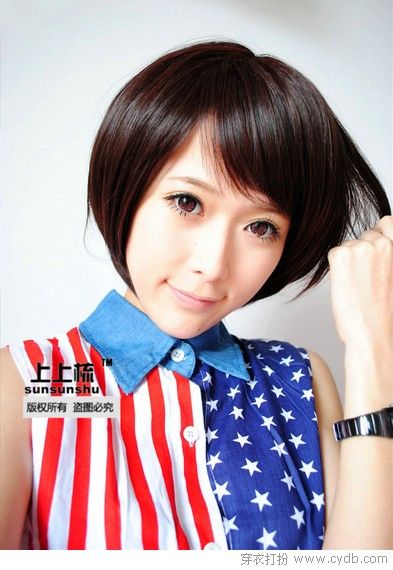短發女人更性感可愛
