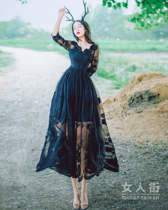 曼妙蕾絲,輕熟女也能是撩人小妖精