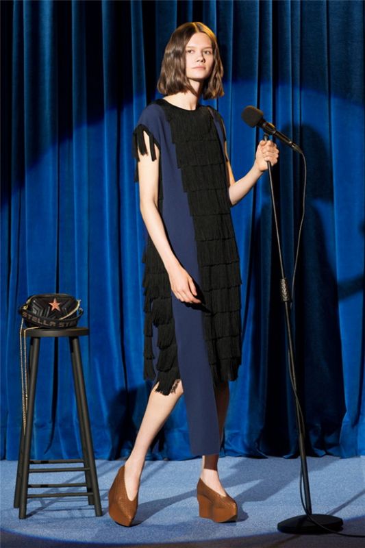 復(fù)古舞臺的演繹Stella McCartney2018早春系列